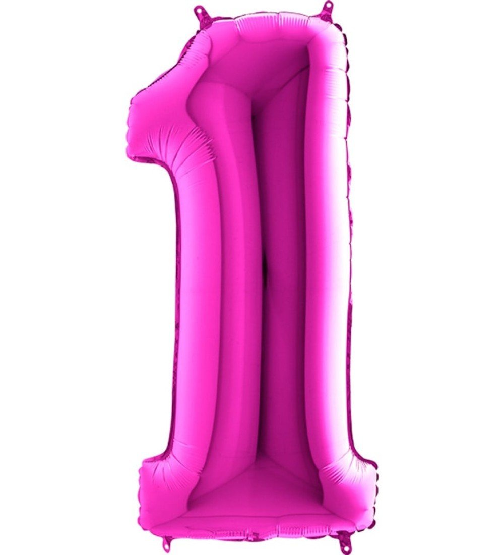 Pembe rakam uçan balon Manavgat doğum günü süsleri helyum dolu.